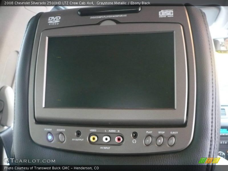 Graystone Metallic / Ebony Black 2008 Chevrolet Silverado 2500HD LTZ Crew Cab 4x4