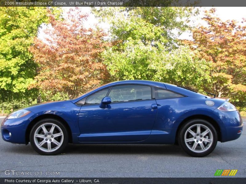 UV Blue Pearl / Dark Charcoal 2006 Mitsubishi Eclipse GT Coupe