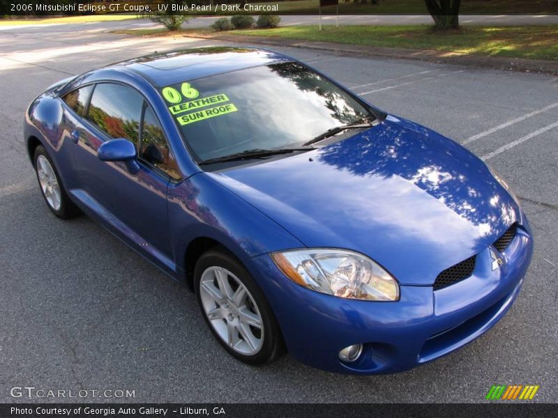 UV Blue Pearl / Dark Charcoal 2006 Mitsubishi Eclipse GT Coupe
