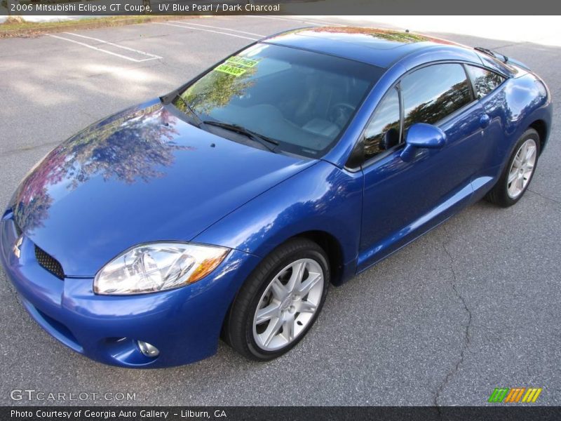 UV Blue Pearl / Dark Charcoal 2006 Mitsubishi Eclipse GT Coupe