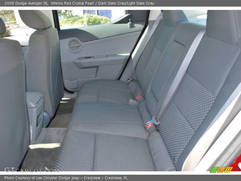 Inferno Red Crystal Pearl / Dark Slate Gray/Light Slate Gray 2008 Dodge Avenger SE