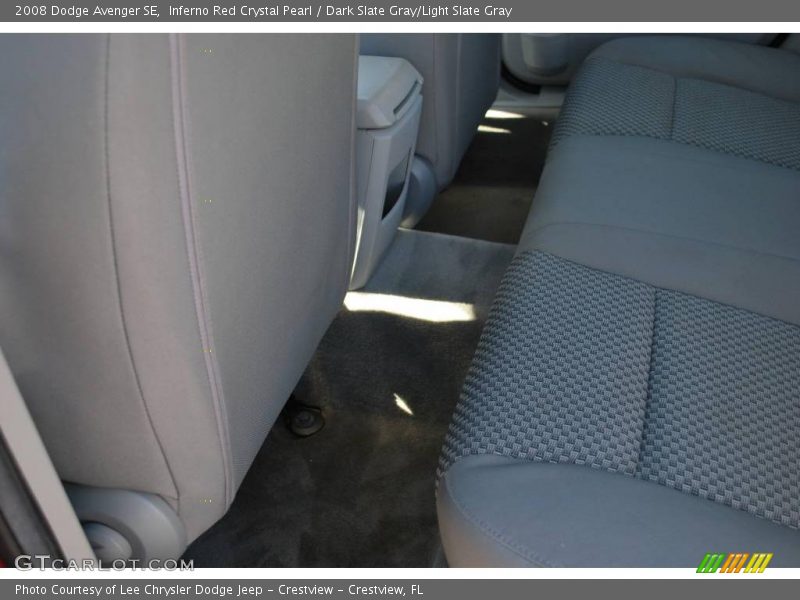 Inferno Red Crystal Pearl / Dark Slate Gray/Light Slate Gray 2008 Dodge Avenger SE