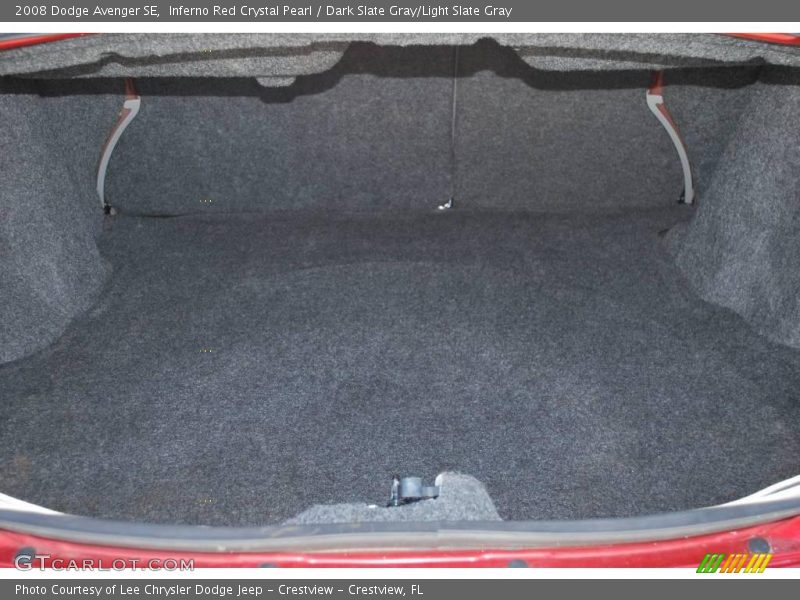 Inferno Red Crystal Pearl / Dark Slate Gray/Light Slate Gray 2008 Dodge Avenger SE