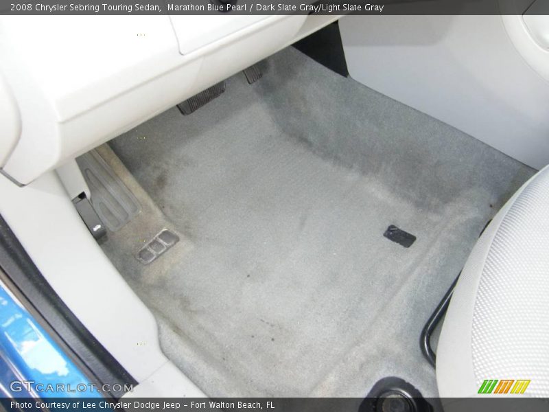 Marathon Blue Pearl / Dark Slate Gray/Light Slate Gray 2008 Chrysler Sebring Touring Sedan