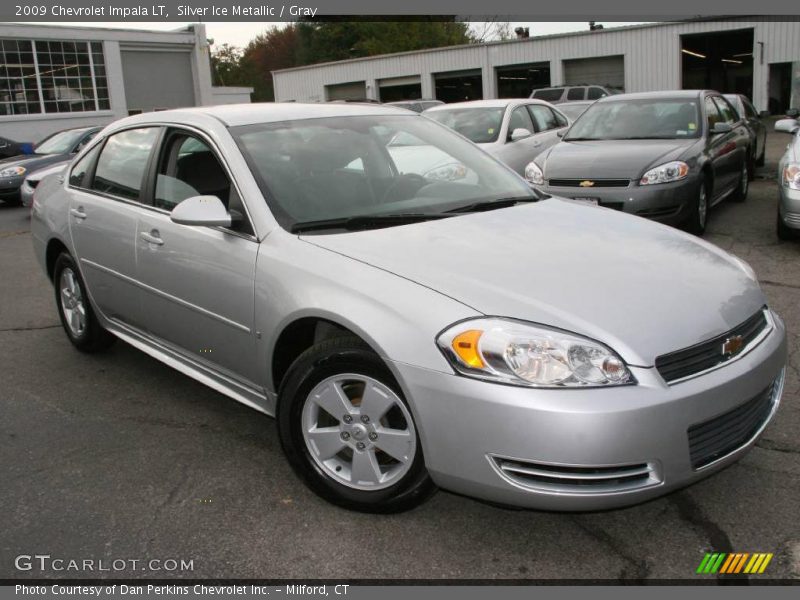 Silver Ice Metallic / Gray 2009 Chevrolet Impala LT