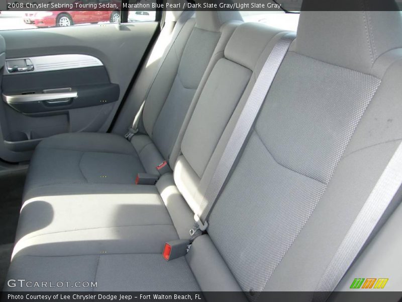 Marathon Blue Pearl / Dark Slate Gray/Light Slate Gray 2008 Chrysler Sebring Touring Sedan