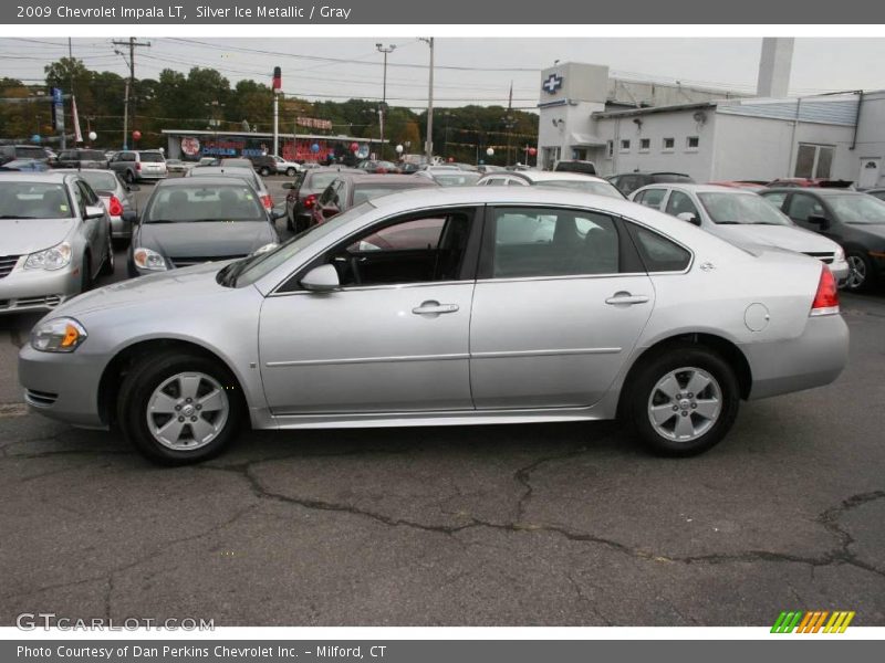 Silver Ice Metallic / Gray 2009 Chevrolet Impala LT