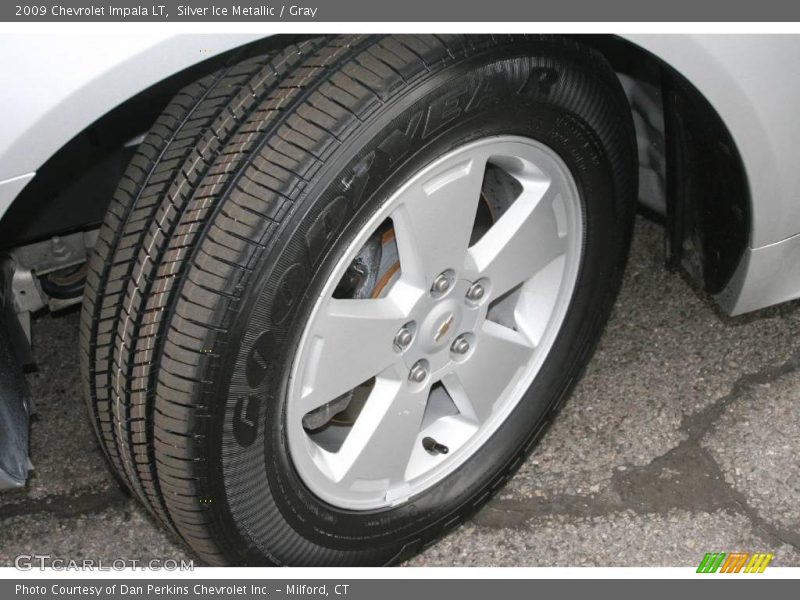 Silver Ice Metallic / Gray 2009 Chevrolet Impala LT