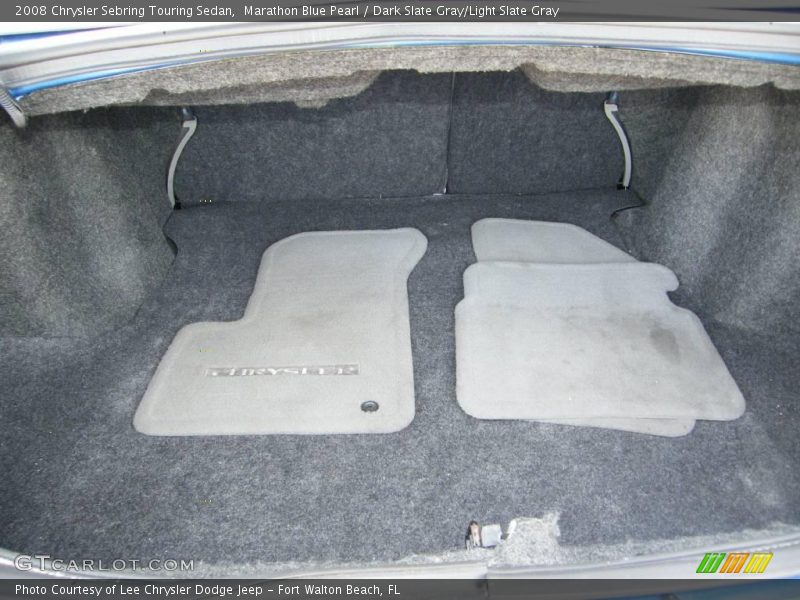 Marathon Blue Pearl / Dark Slate Gray/Light Slate Gray 2008 Chrysler Sebring Touring Sedan