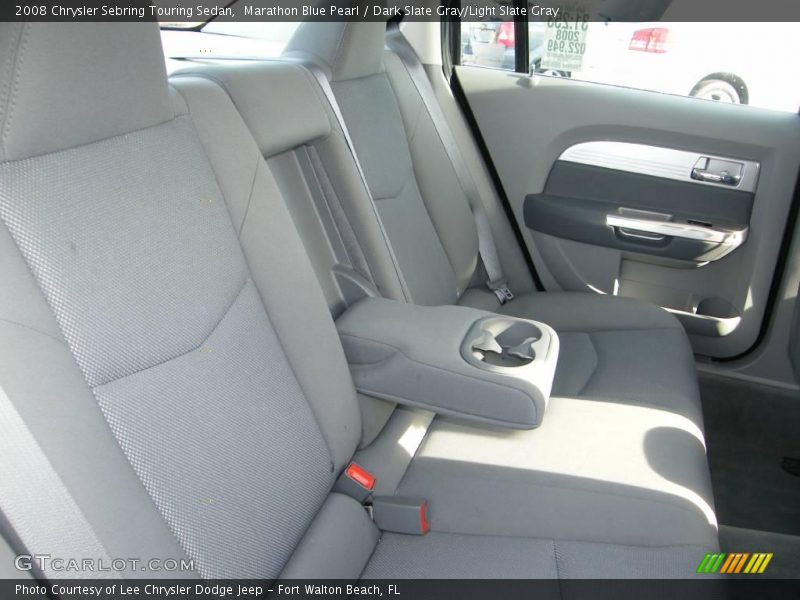 Marathon Blue Pearl / Dark Slate Gray/Light Slate Gray 2008 Chrysler Sebring Touring Sedan