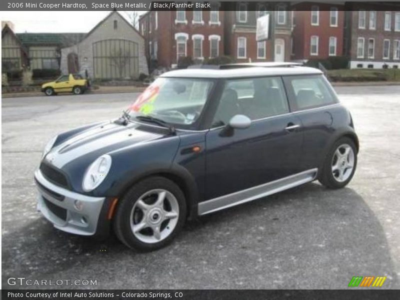 Space Blue Metallic / Black/Panther Black 2006 Mini Cooper Hardtop