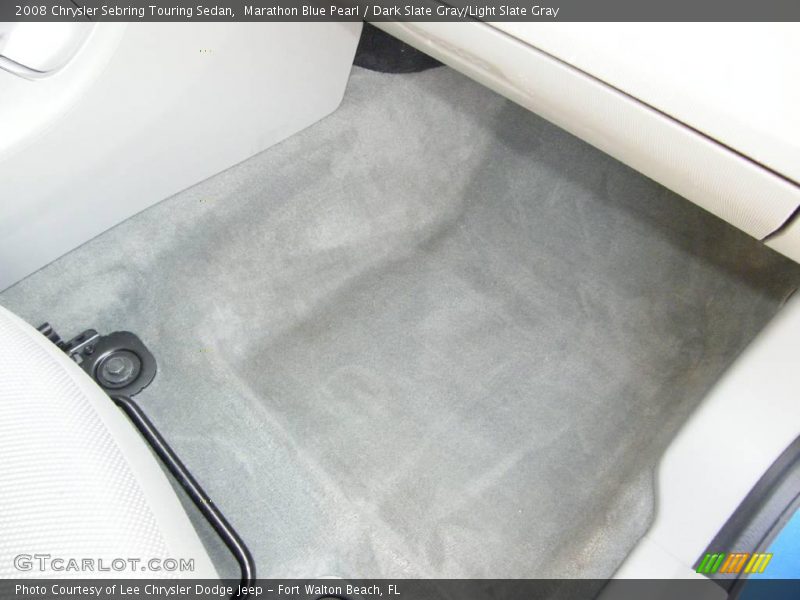 Marathon Blue Pearl / Dark Slate Gray/Light Slate Gray 2008 Chrysler Sebring Touring Sedan