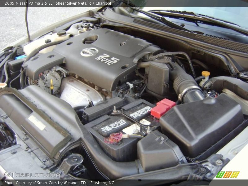 Sheer Silver Metallic / Charcoal 2005 Nissan Altima 2.5 SL