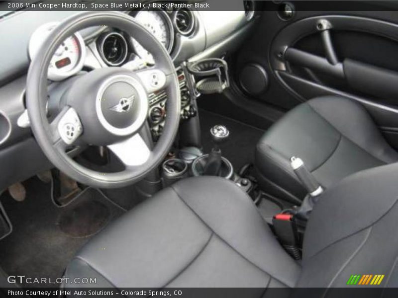 Space Blue Metallic / Black/Panther Black 2006 Mini Cooper Hardtop