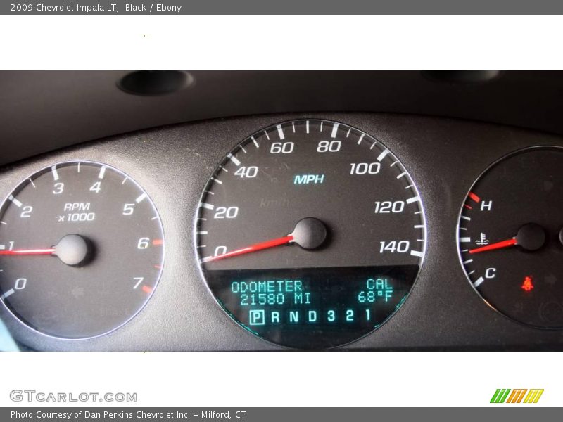 Black / Ebony 2009 Chevrolet Impala LT