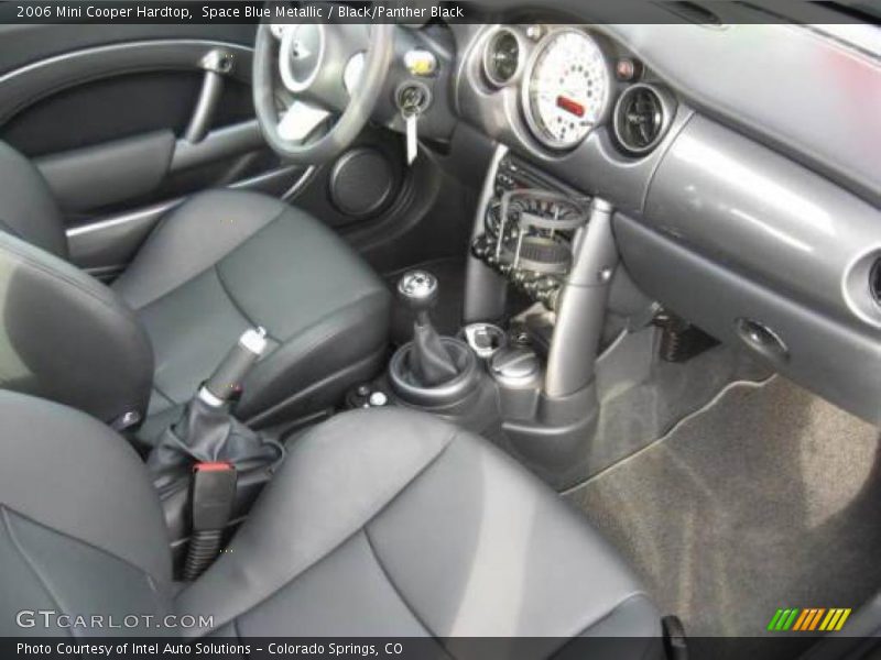 Space Blue Metallic / Black/Panther Black 2006 Mini Cooper Hardtop