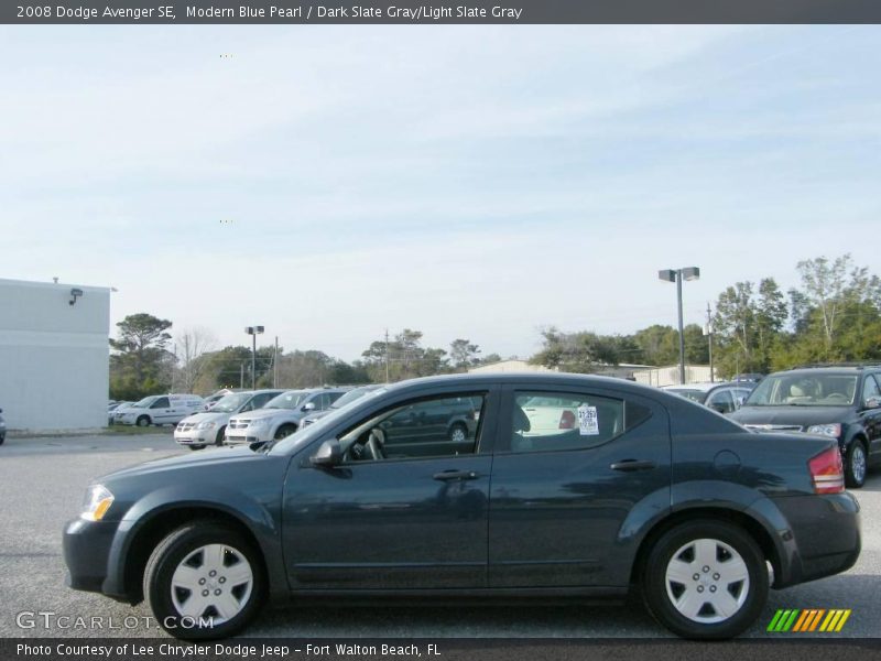 Modern Blue Pearl / Dark Slate Gray/Light Slate Gray 2008 Dodge Avenger SE