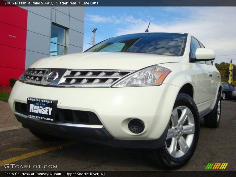 Glacier Pearl / Cafe Latte 2006 Nissan Murano S AWD