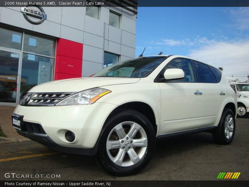 Glacier Pearl / Cafe Latte 2006 Nissan Murano S AWD