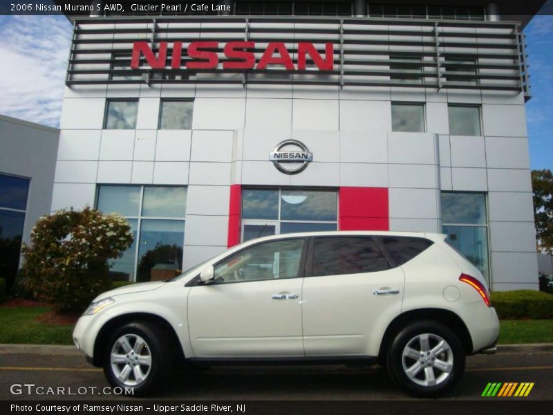 Glacier Pearl / Cafe Latte 2006 Nissan Murano S AWD