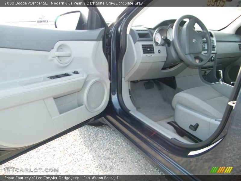 Modern Blue Pearl / Dark Slate Gray/Light Slate Gray 2008 Dodge Avenger SE