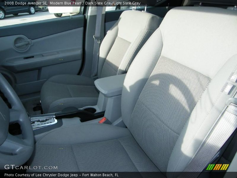 Modern Blue Pearl / Dark Slate Gray/Light Slate Gray 2008 Dodge Avenger SE