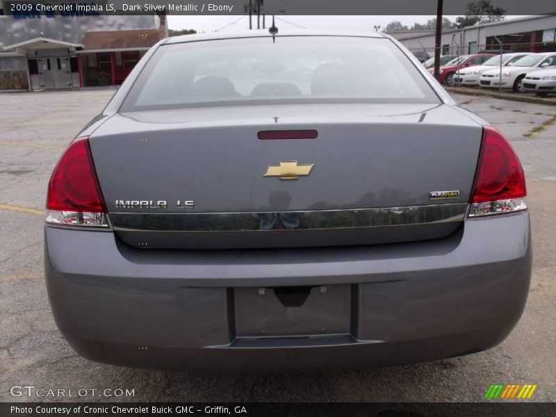Dark Silver Metallic / Ebony 2009 Chevrolet Impala LS