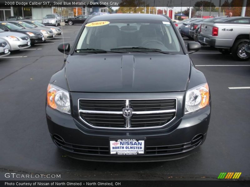 Steel Blue Metallic / Dark Slate Gray 2008 Dodge Caliber SXT