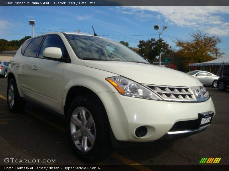 Glacier Pearl / Cafe Latte 2006 Nissan Murano S AWD