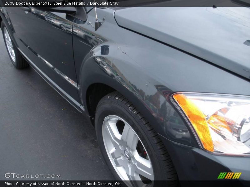 Steel Blue Metallic / Dark Slate Gray 2008 Dodge Caliber SXT