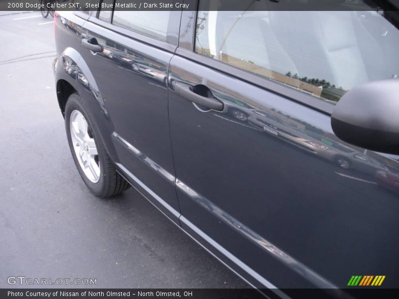 Steel Blue Metallic / Dark Slate Gray 2008 Dodge Caliber SXT