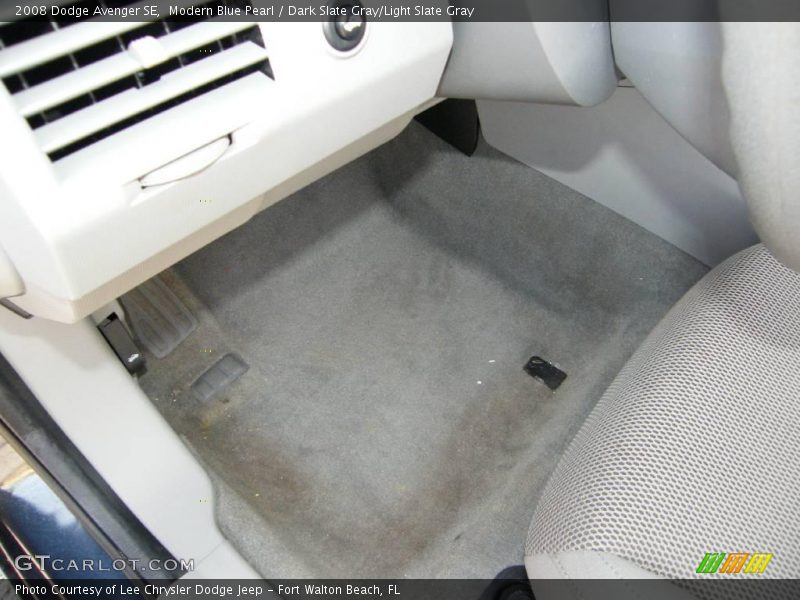 Modern Blue Pearl / Dark Slate Gray/Light Slate Gray 2008 Dodge Avenger SE