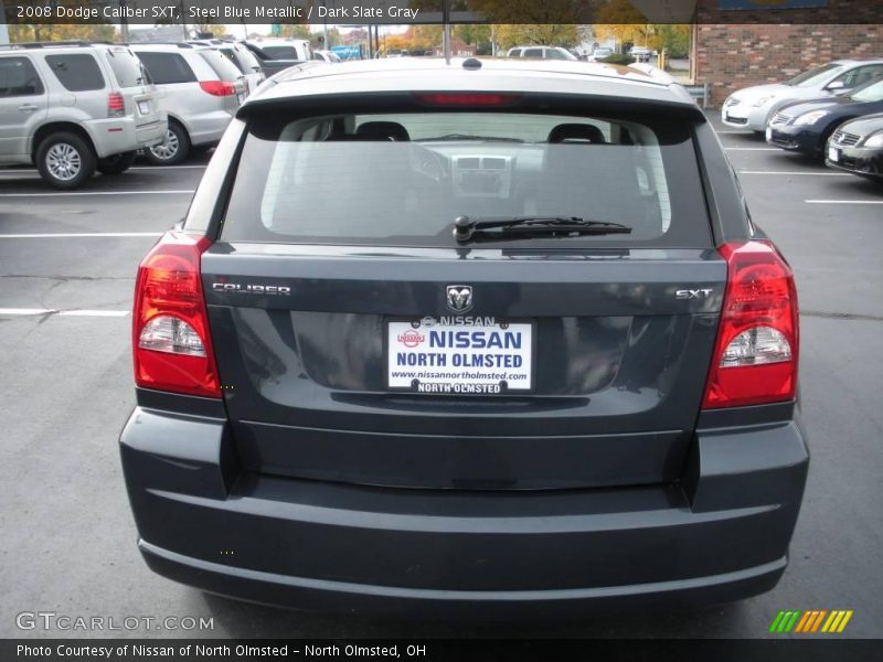 Steel Blue Metallic / Dark Slate Gray 2008 Dodge Caliber SXT