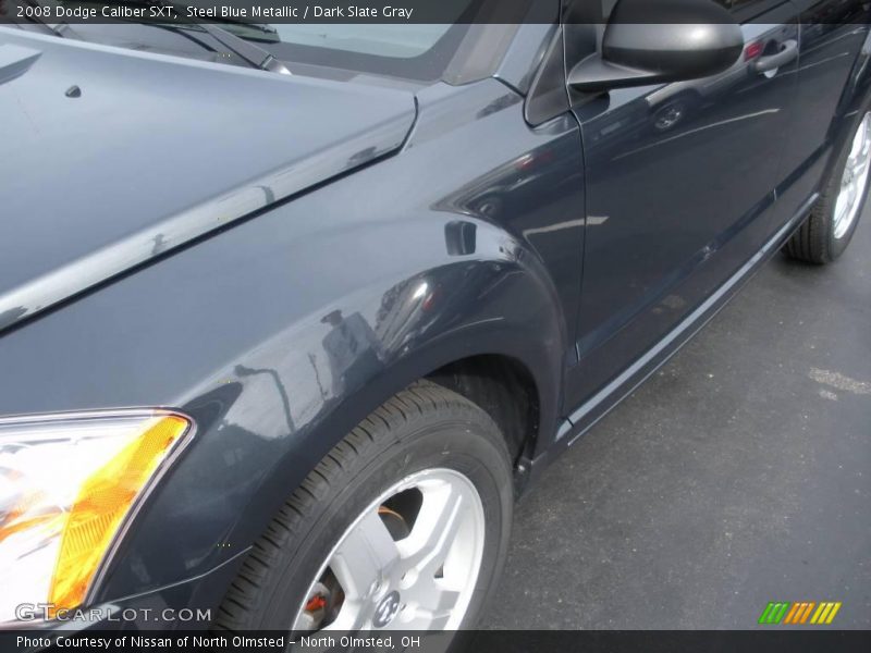 Steel Blue Metallic / Dark Slate Gray 2008 Dodge Caliber SXT