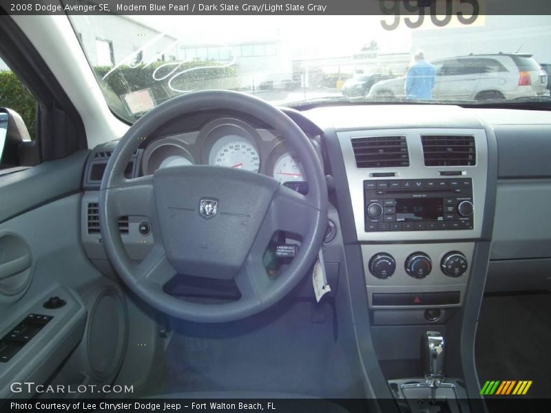 Modern Blue Pearl / Dark Slate Gray/Light Slate Gray 2008 Dodge Avenger SE