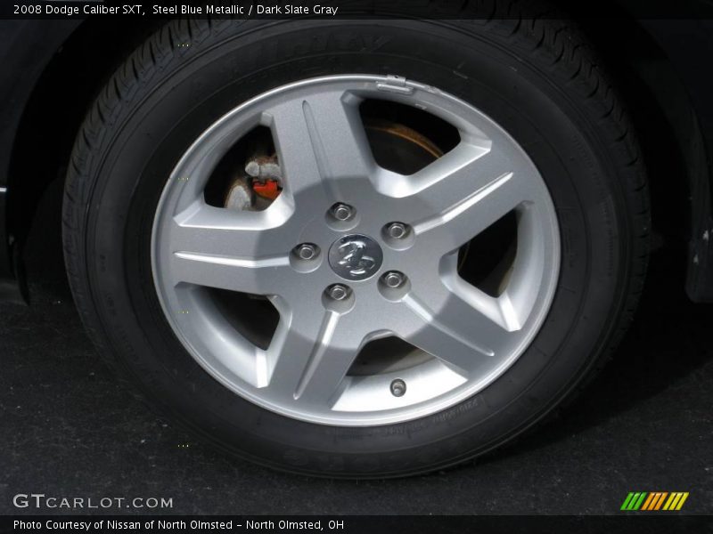Steel Blue Metallic / Dark Slate Gray 2008 Dodge Caliber SXT