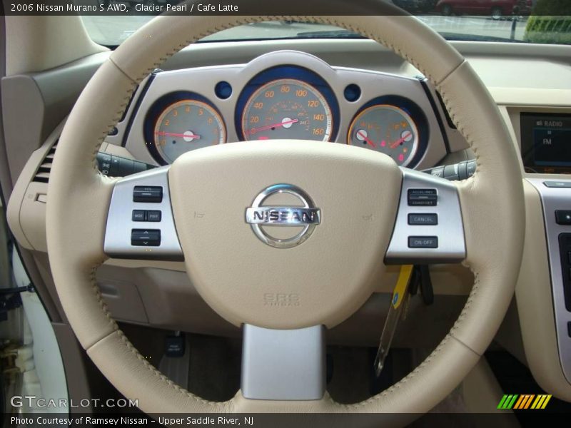 Glacier Pearl / Cafe Latte 2006 Nissan Murano S AWD