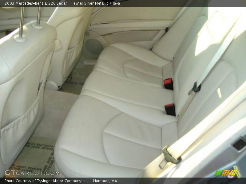 Pewter Silver Metallic / Java 2003 Mercedes-Benz E 320 Sedan