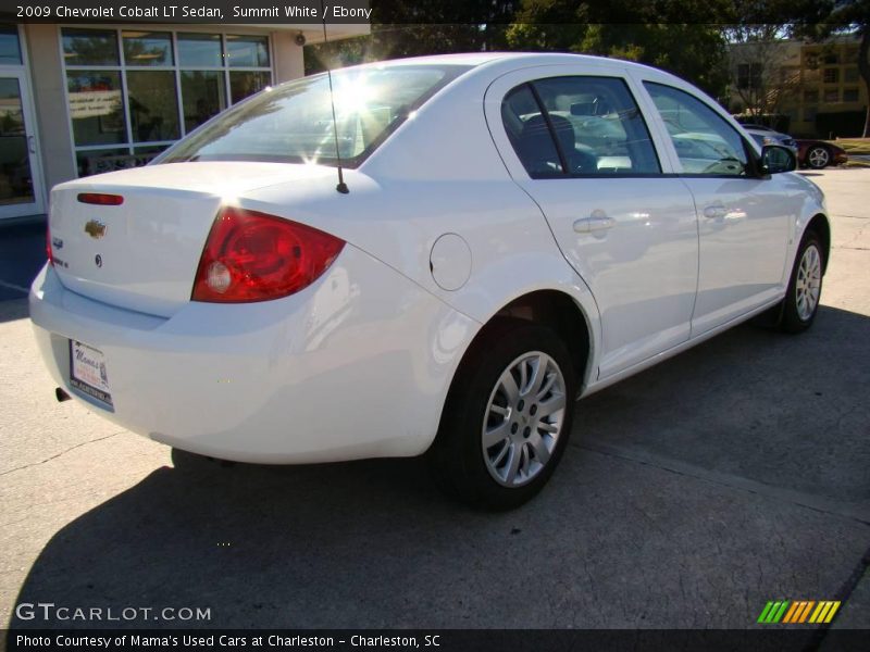 Summit White / Ebony 2009 Chevrolet Cobalt LT Sedan