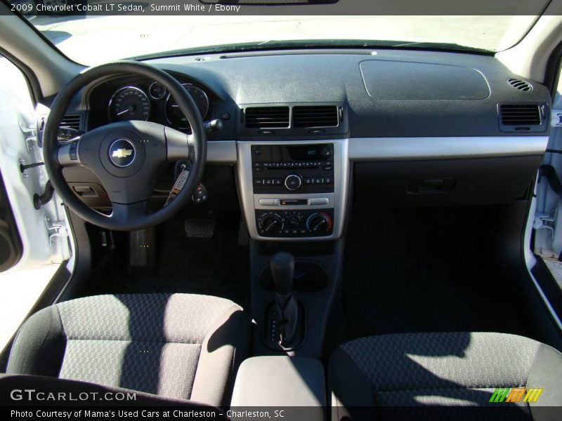 Summit White / Ebony 2009 Chevrolet Cobalt LT Sedan