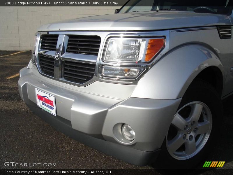 Bright Silver Metallic / Dark Slate Gray 2008 Dodge Nitro SXT 4x4