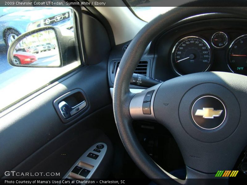 Summit White / Ebony 2009 Chevrolet Cobalt LT Sedan