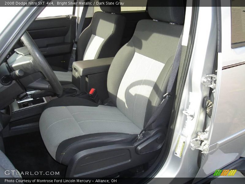 Bright Silver Metallic / Dark Slate Gray 2008 Dodge Nitro SXT 4x4