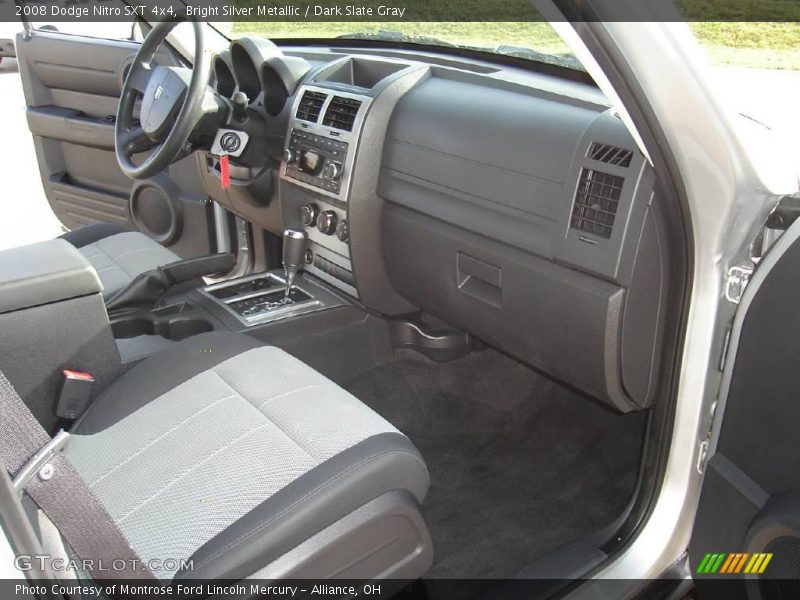 Bright Silver Metallic / Dark Slate Gray 2008 Dodge Nitro SXT 4x4