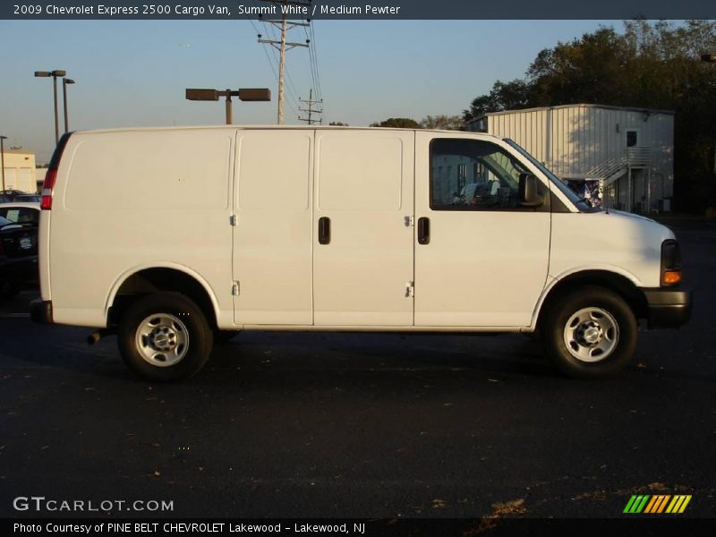 Summit White / Medium Pewter 2009 Chevrolet Express 2500 Cargo Van