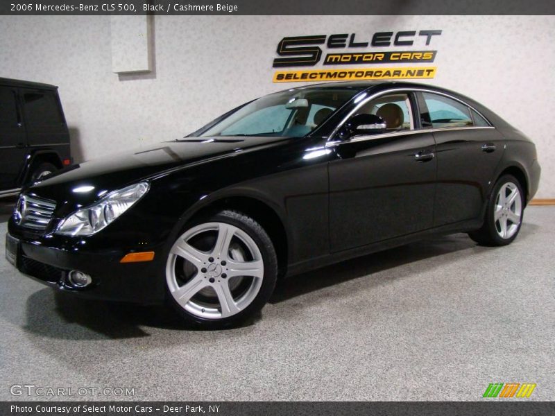 Black / Cashmere Beige 2006 Mercedes-Benz CLS 500