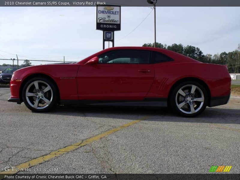 Victory Red / Black 2010 Chevrolet Camaro SS/RS Coupe