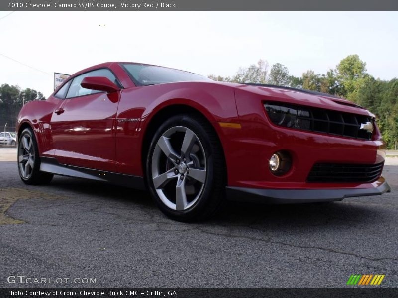 Victory Red / Black 2010 Chevrolet Camaro SS/RS Coupe