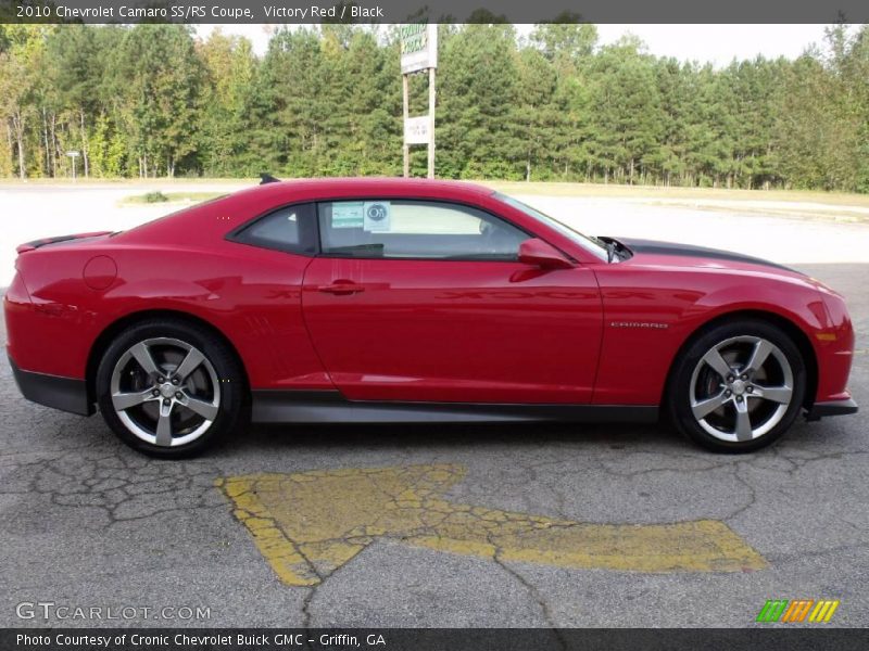 Victory Red / Black 2010 Chevrolet Camaro SS/RS Coupe