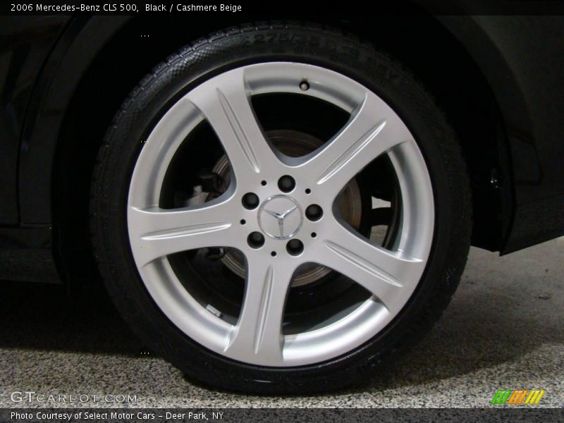 Black / Cashmere Beige 2006 Mercedes-Benz CLS 500